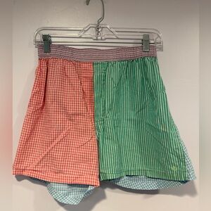 Vintage Ardor Brothers colorblock boxer pajama shorts‎
